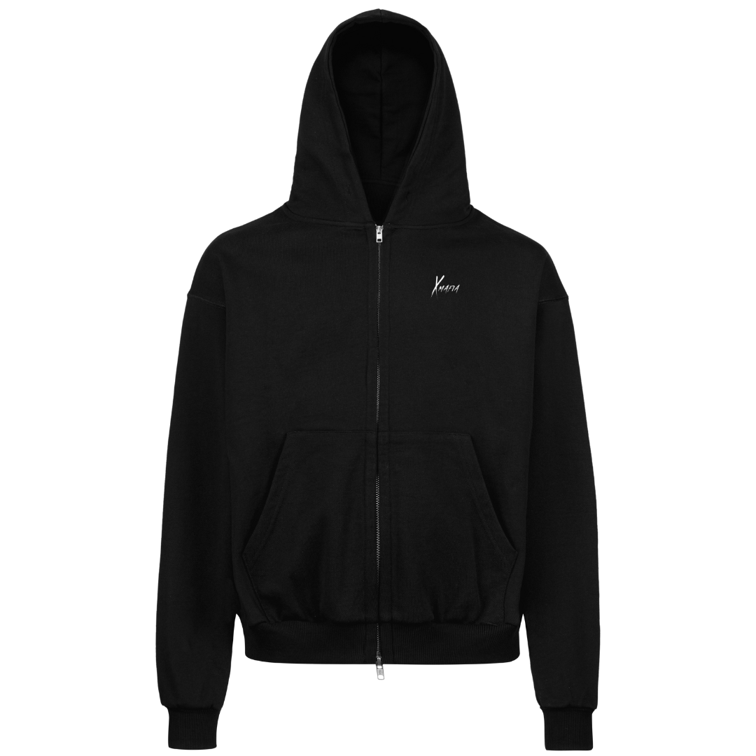 X|M Oversized Zipped Hoodie