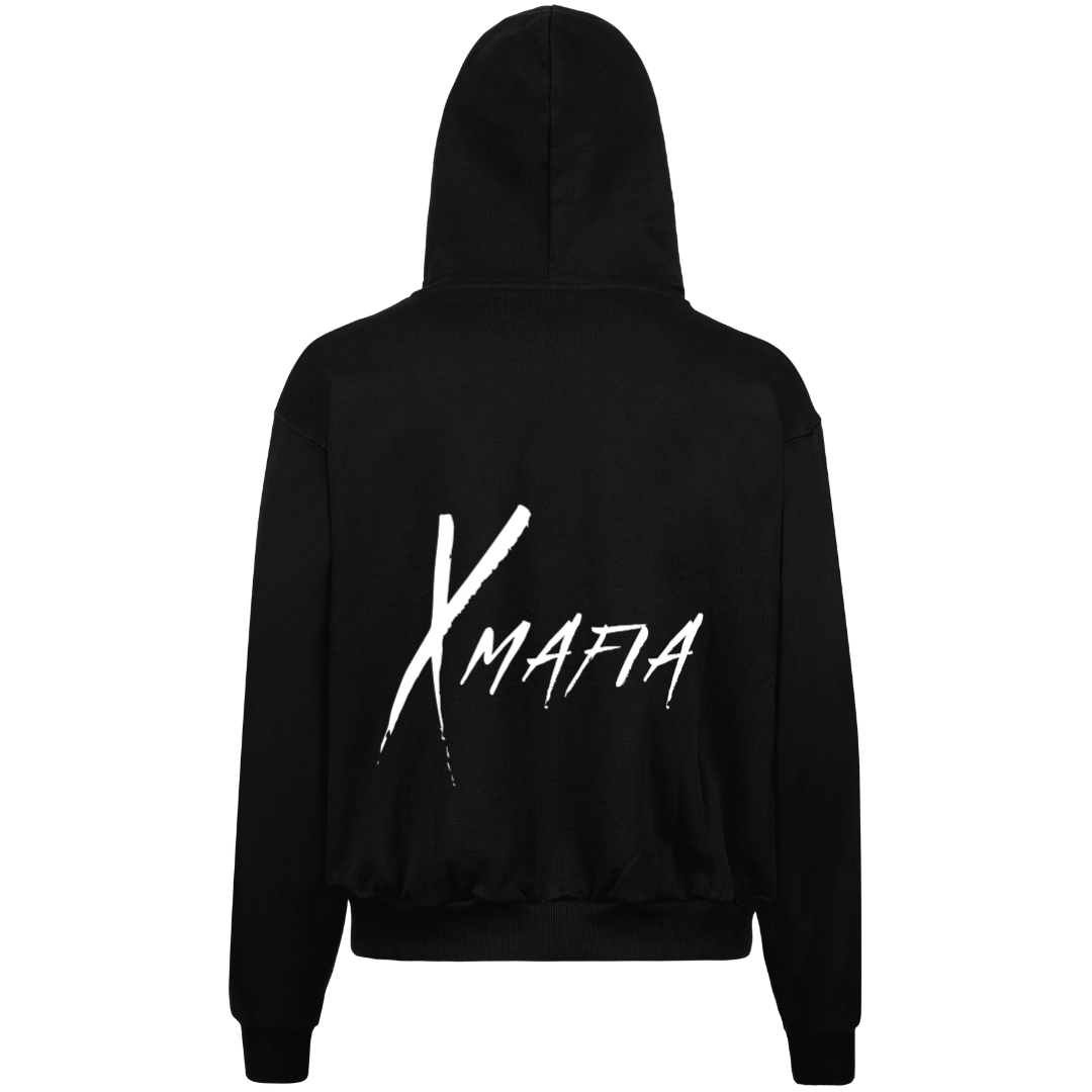 X|M Oversized Zipped Hoodie